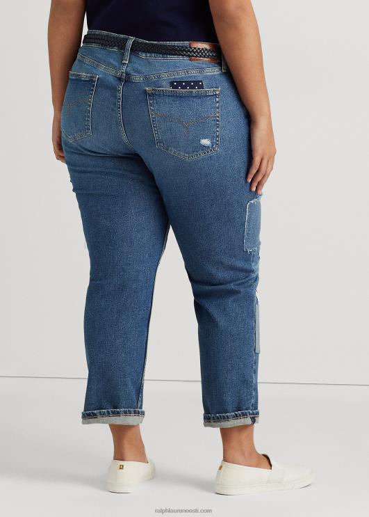 Ralph Lauren naised lapitehnikaga pingevaba kitsenev pahkluuteksa PR0V4677 toonitud safiirpesu