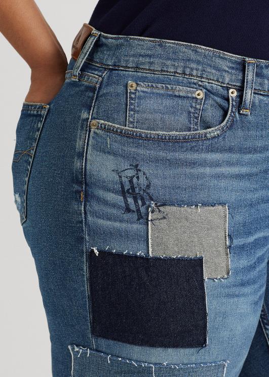 Ralph Lauren naised lapitehnikaga pingevaba kitsenev pahkluuteksa PR0V4677 toonitud safiirpesu