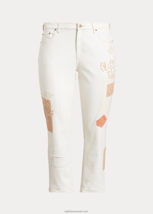 Ralph Lauren naised lapitehnikaga pingevaba kitsenev pahkluuteksa PR0V4773 kreemipesu