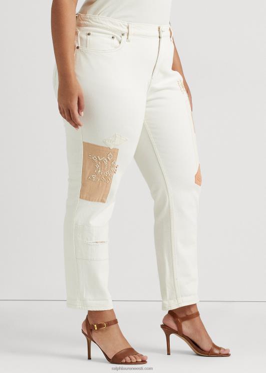 Ralph Lauren naised lapitehnikaga pingevaba kitsenev pahkluuteksa PR0V4773 kreemipesu