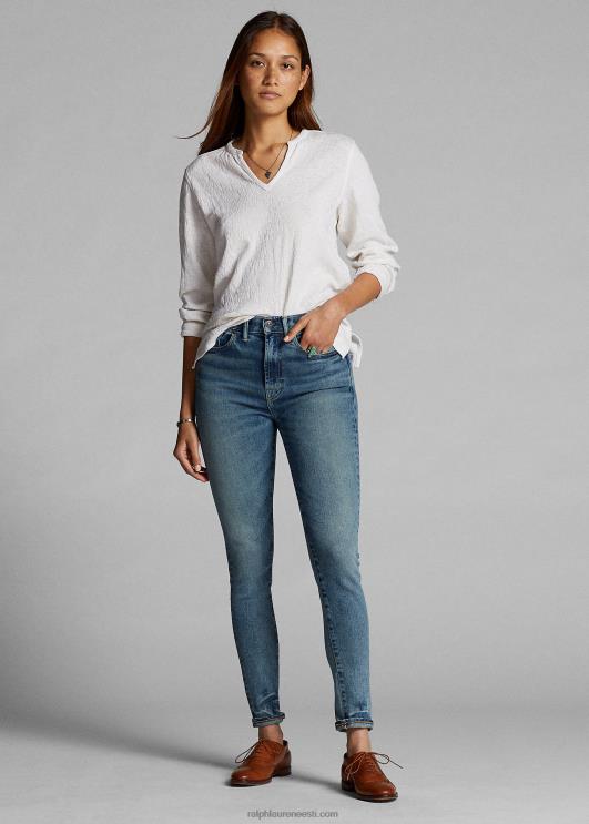 Ralph Lauren naised veniv kõrge skinny fit teksa PR0V9144 staci pesu