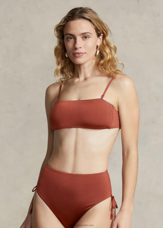 Ralph Lauren naised bandeau bikiinitop PR0V3140 sienna