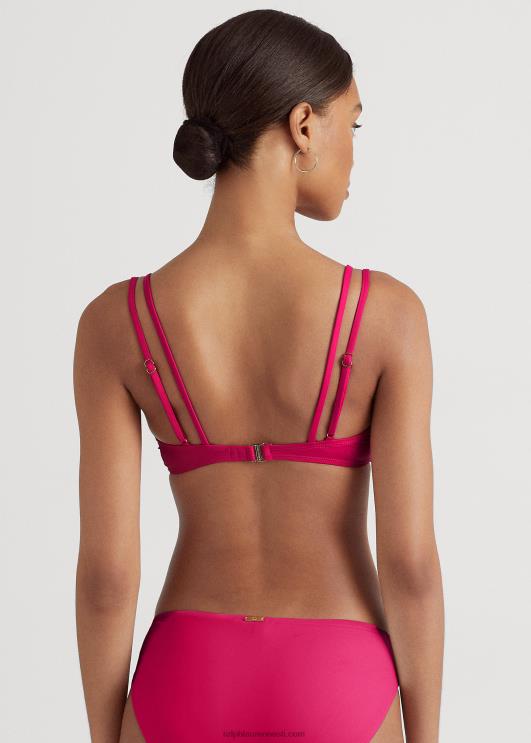 Ralph Lauren naised ees keeratav bikiinitops PR0V4144 orhidee