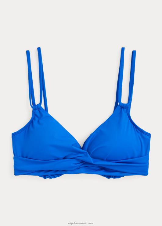 Ralph Lauren naised ees keeratav bikiinitops PR0V4145 sügavsinine