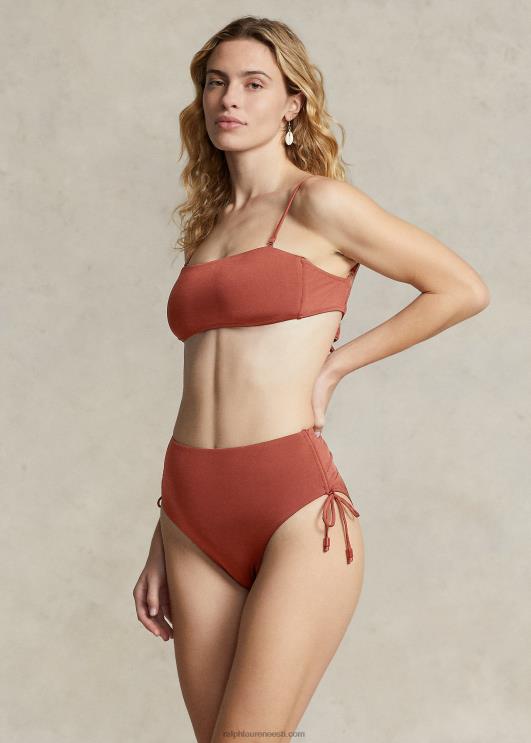 Ralph Lauren naised külgsidemega midkini alt PR0V3141 sienna