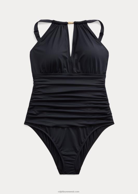 Ralph Lauren naised kõrge kaelusega ühes tükis PR0V4584 must