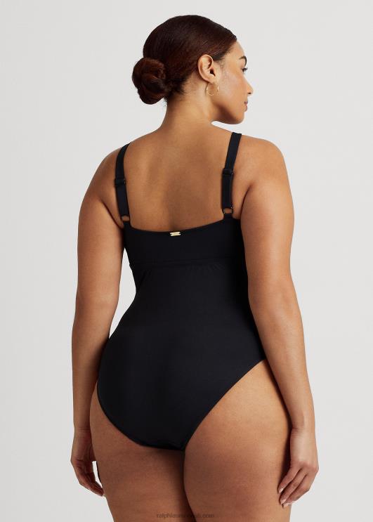 Ralph Lauren naised kõrge kaelusega ühes tükis PR0V4584 must