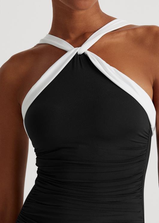 Ralph Lauren naised kahetooniline kõrge kaelusega ühes tükis PR0V4199