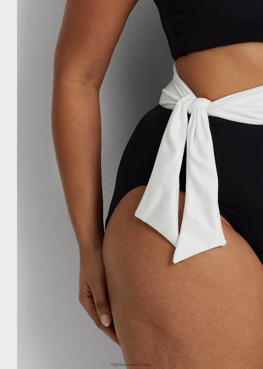 Ralph Lauren naised kahetooniline väljalõige ühes tükis PR0V4587 must