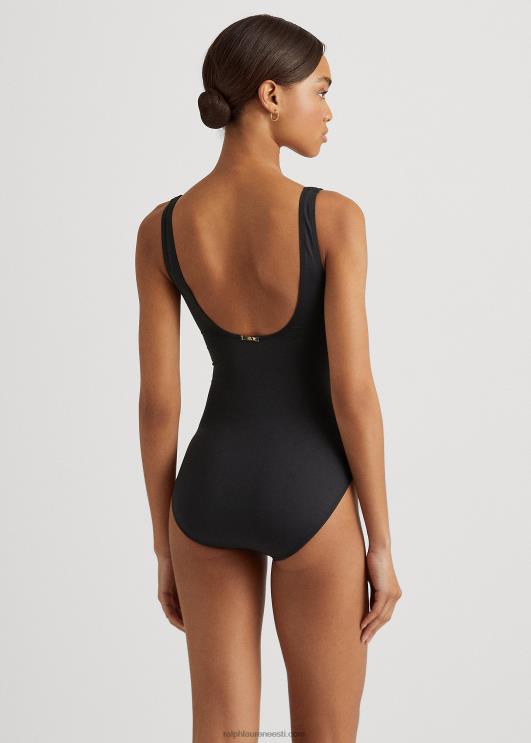 Ralph Lauren naised keerutatud ühes tükis PR0V4205 must