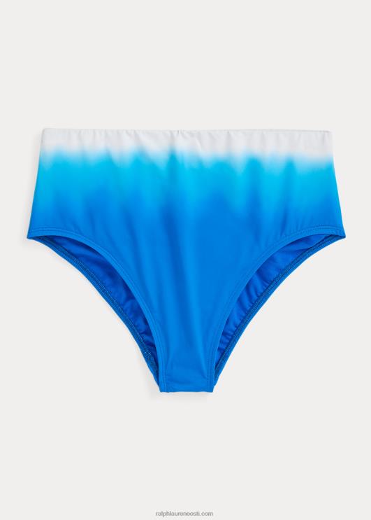 Ralph Lauren naised ombre kõrge vöökohaga bikiinipõhi PR0V4156 mitu