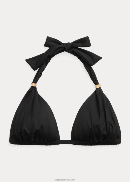 Ralph Lauren naised päitsetega bikiinitop PR0V4211 must