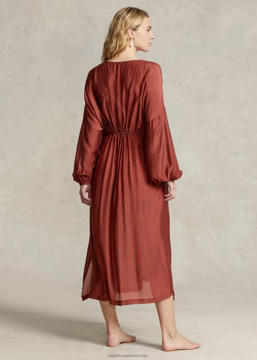 Ralph Lauren naised pluus-varrukate kate PR0V3142 sienna