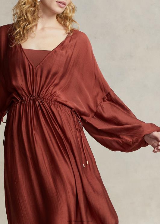 Ralph Lauren naised pluus-varrukate kate PR0V3142 sienna