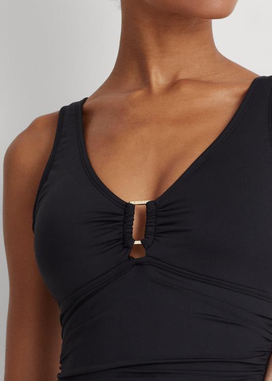 Ralph Lauren naised rõngas esiosa ühes tükis PR0V4192 must