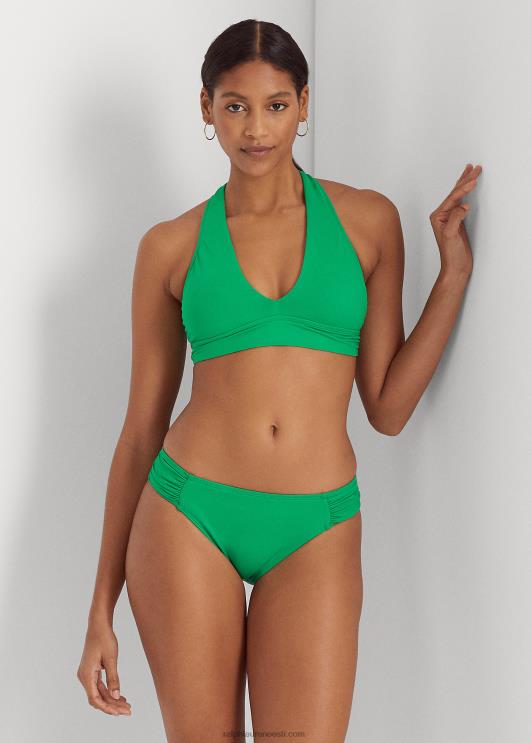 Ralph Lauren naised tagasi keeratav bikiinitops PR0V4158 cabana roheline