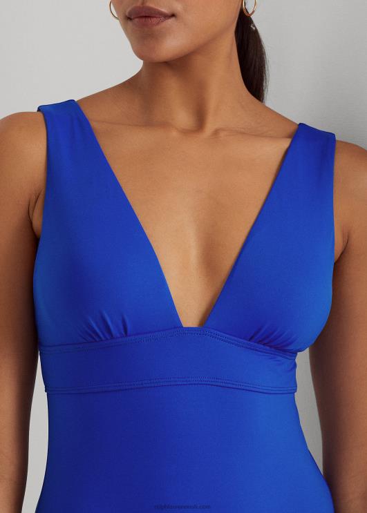 Ralph Lauren naised v-kaelusega ühes tükis PR0V4163 sügavsinine