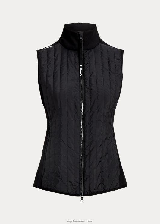 Ralph Lauren naised hübriid jõudlusega täistõmblukuga vest PR0V3735 must