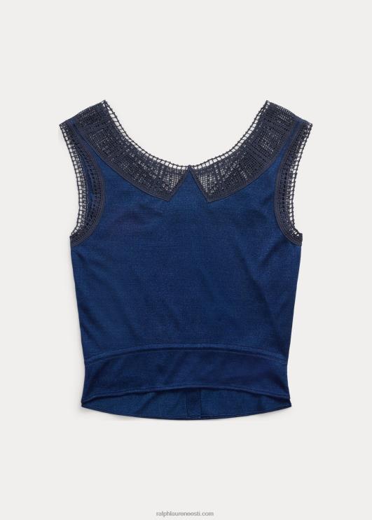 Ralph Lauren naised heegeldatud trimmitud nukk PR0V3639 indigo