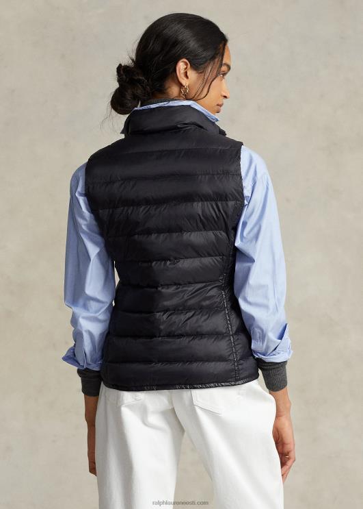 Ralph Lauren naised pakitav tepitud vest PR0V3283 must