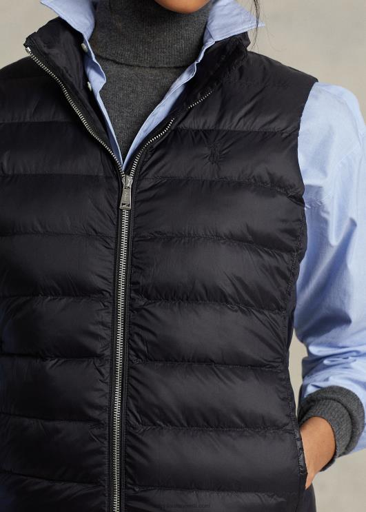 Ralph Lauren naised pakitav tepitud vest PR0V3283 must