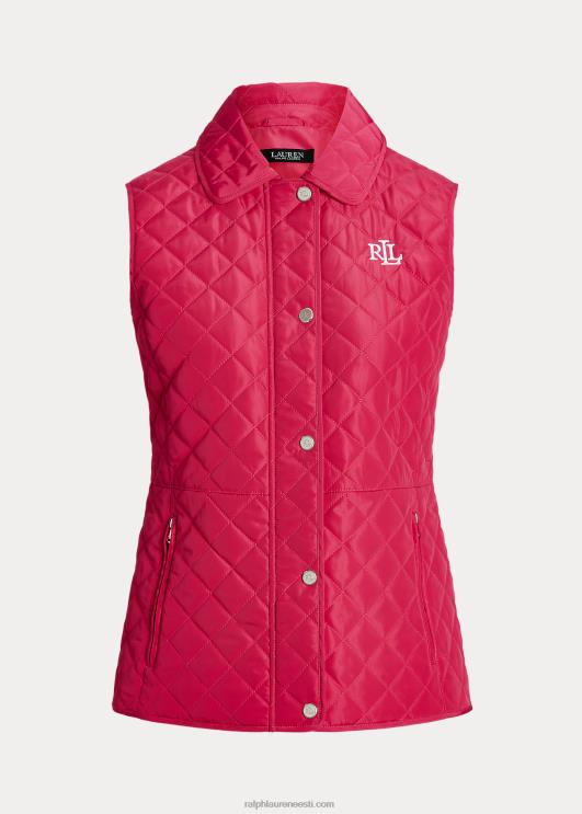Ralph Lauren naised teemanttepitud vest PR0V4128 spordiroosa
