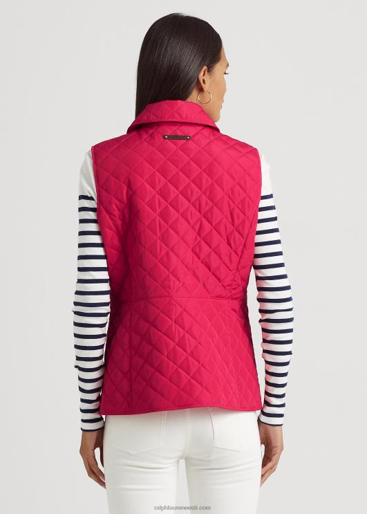 Ralph Lauren naised teemanttepitud vest PR0V4128 spordiroosa