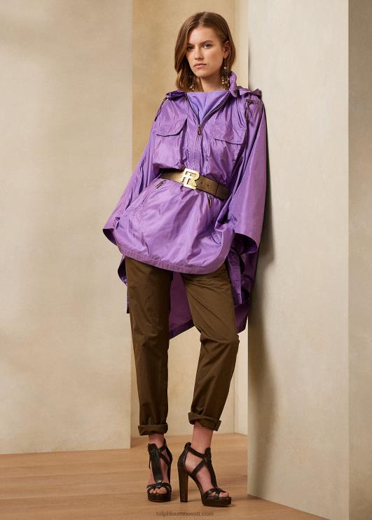 Ralph Lauren naised beckmani siidist taft pontšo PR0V9294 lilla