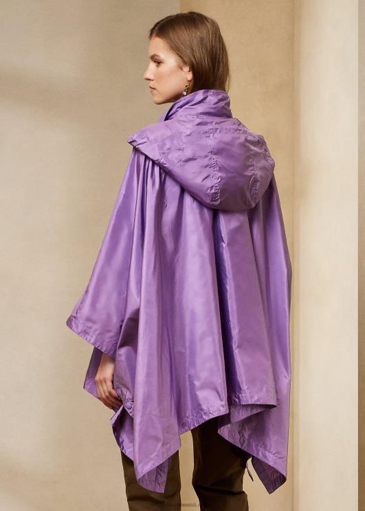 Ralph Lauren naised beckmani siidist taft pontšo PR0V9294 lilla