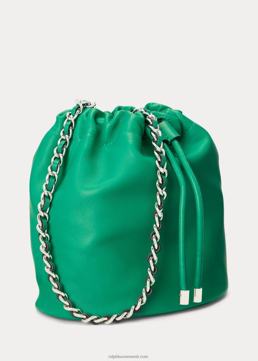 Ralph Lauren naised Nappa nahast keskmine emmi kott PR0V5369 palmi leht