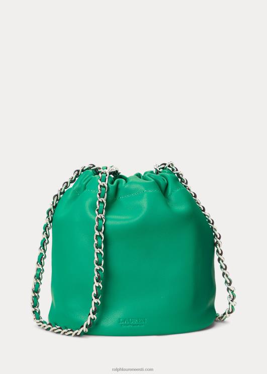 Ralph Lauren naised Nappa nahast keskmine emmi kott PR0V5369 palmi leht