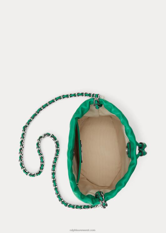 Ralph Lauren naised Nappa nahast keskmine emmi kott PR0V5369 palmi leht