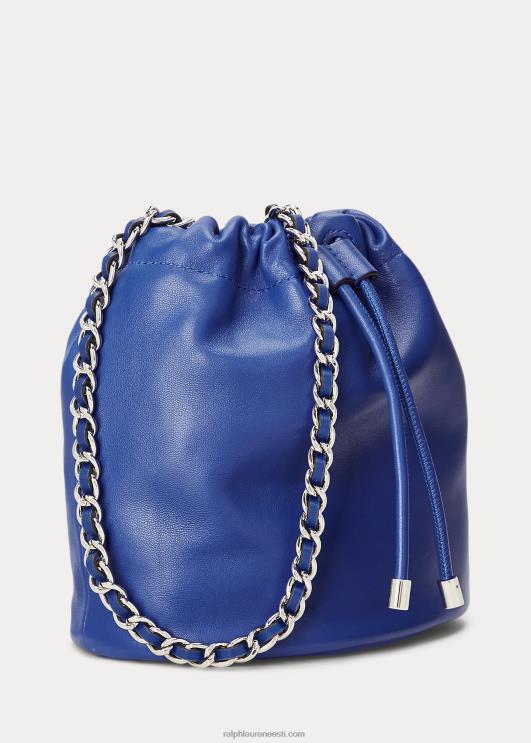 Ralph Lauren naised Nappa nahast keskmine emmi kott PR0V5370 sinine saturn