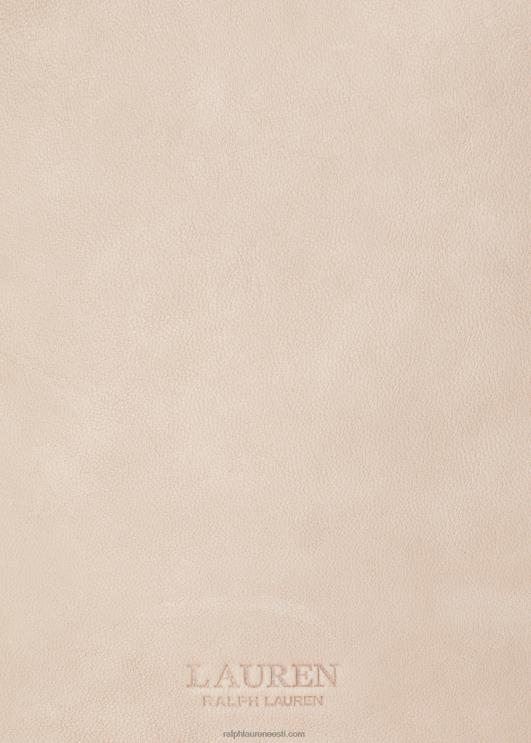 Ralph Lauren naised pestud nahast keskmine emmi kott PR0V5365 heleroosa