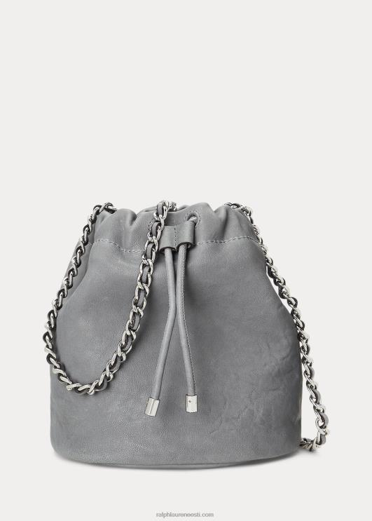 Ralph Lauren naised pestud nahast keskmine emmi kott PR0V5366 ookean