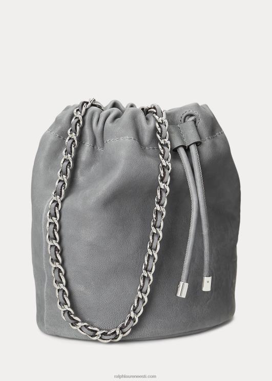 Ralph Lauren naised pestud nahast keskmine emmi kott PR0V5366 ookean