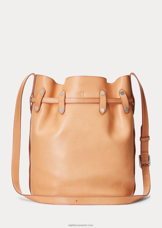 Ralph Lauren naised stud vachetta suur bellport koppkott PR0V5203 loomulik