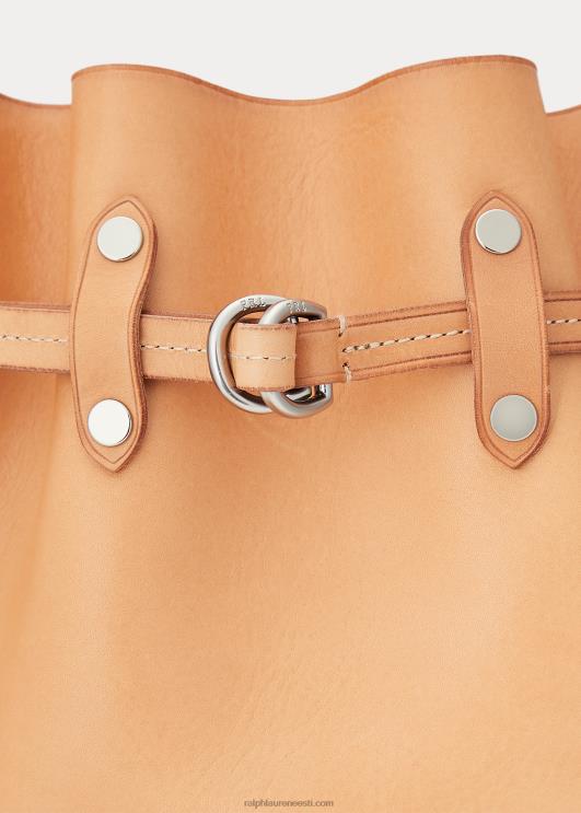 Ralph Lauren naised stud vachetta suur bellport koppkott PR0V5203 loomulik