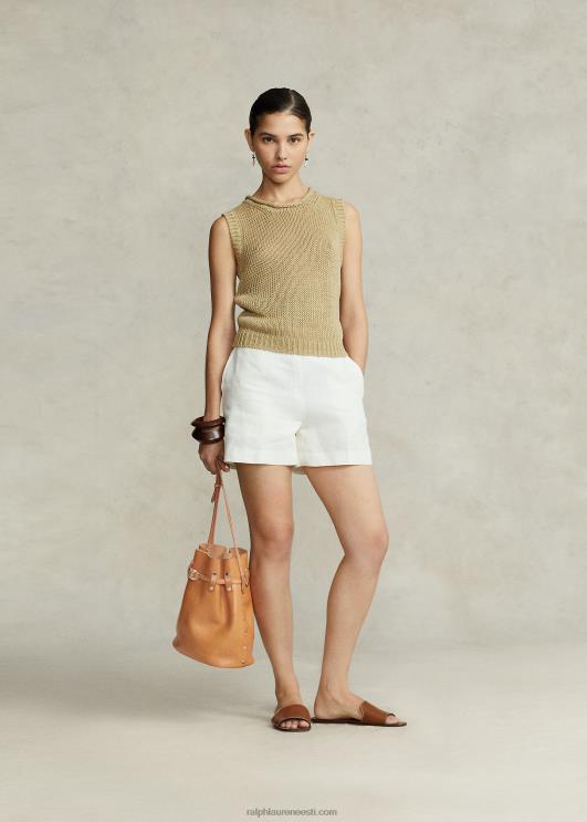 Ralph Lauren naised stud vachetta suur bellport koppkott PR0V5203 loomulik