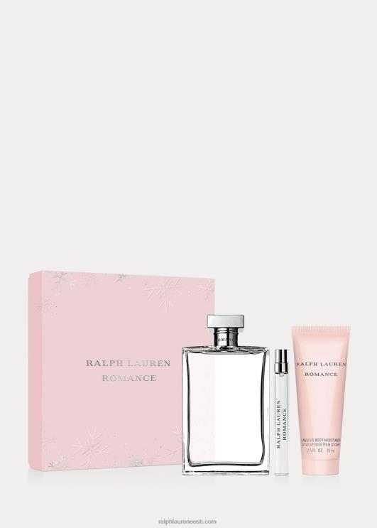 Ralph Lauren naised romantika 3-osaline kinkekomplekt PR0V5556 roosa