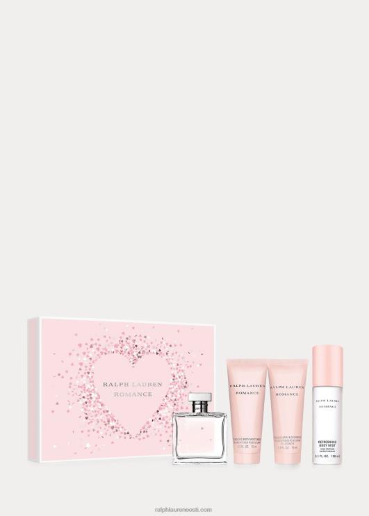 Ralph Lauren naised romantika 4-osaline kinkekomplekt PR0V9732 roosa