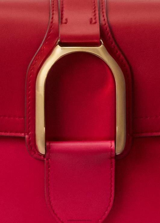 Ralph Lauren naised Kuu-uusaasta welington crossbody kott PR0V5264 punane