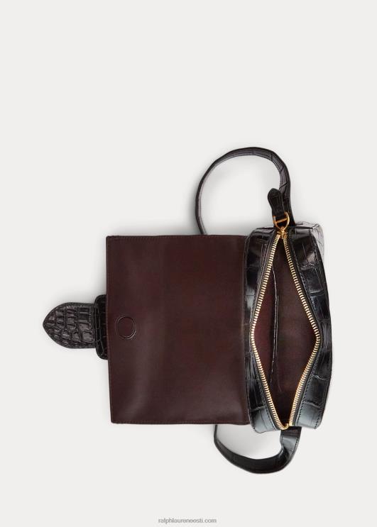 Ralph Lauren naised alligaator welington crossbody kott PR0V5266