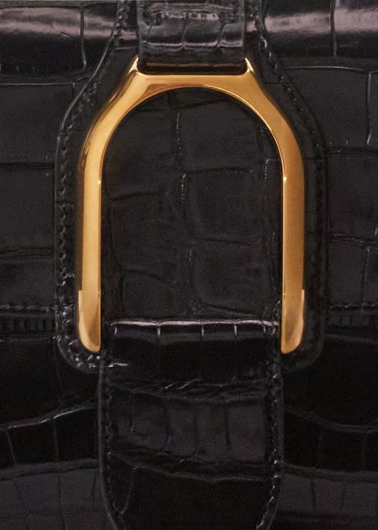 Ralph Lauren naised alligaator welington crossbody kott PR0V5266