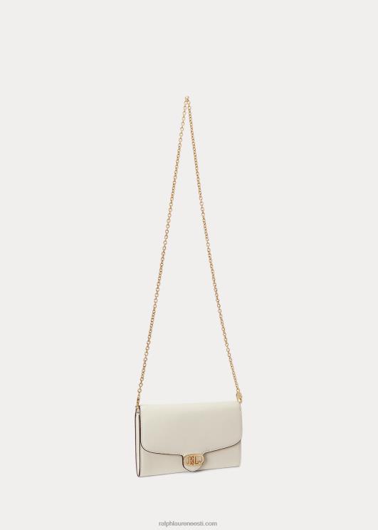 Ralph Lauren naised nahast medium adair crossbody PR0V5394 vanilje