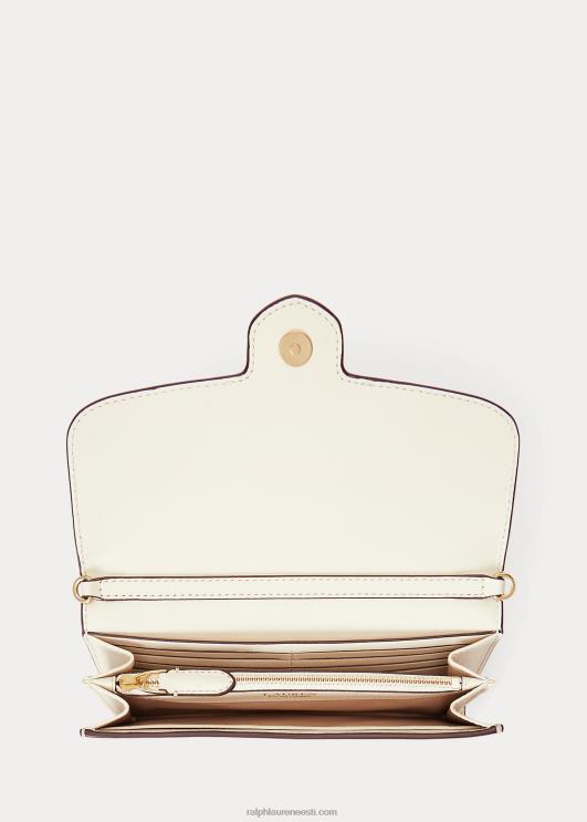 Ralph Lauren naised nahast medium adair crossbody PR0V5394 vanilje