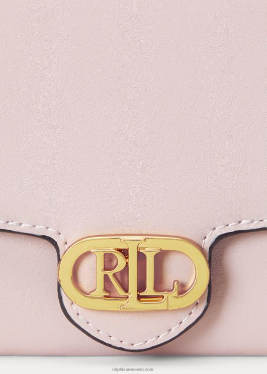 Ralph Lauren naised nahast medium adair crossbody PR0V5395 heleroosa