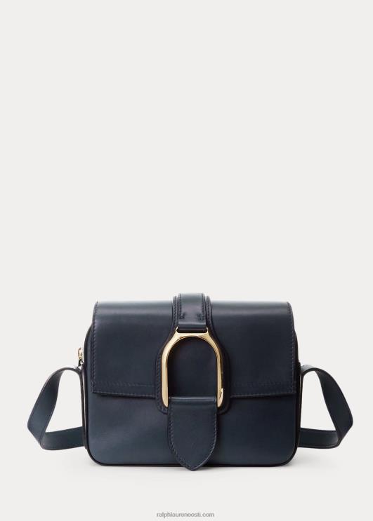 Ralph Lauren naised vasikanahast welingtoni crossbody kott PR0V5267 merelaevastik