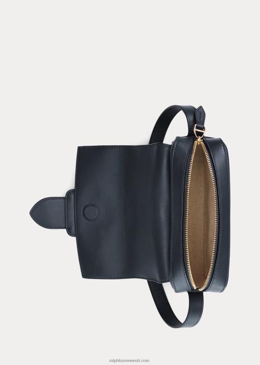 Ralph Lauren naised vasikanahast welingtoni crossbody kott PR0V5267 merelaevastik