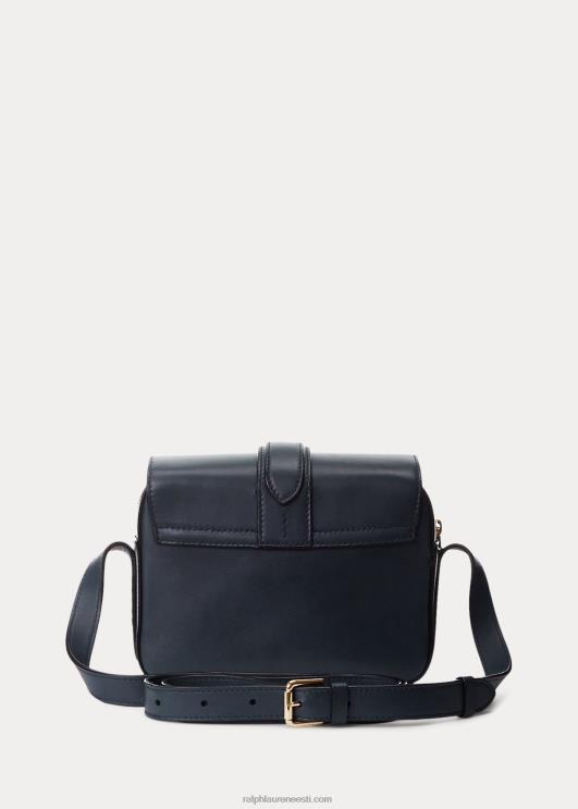 Ralph Lauren naised vasikanahast welingtoni crossbody kott PR0V5267 merelaevastik